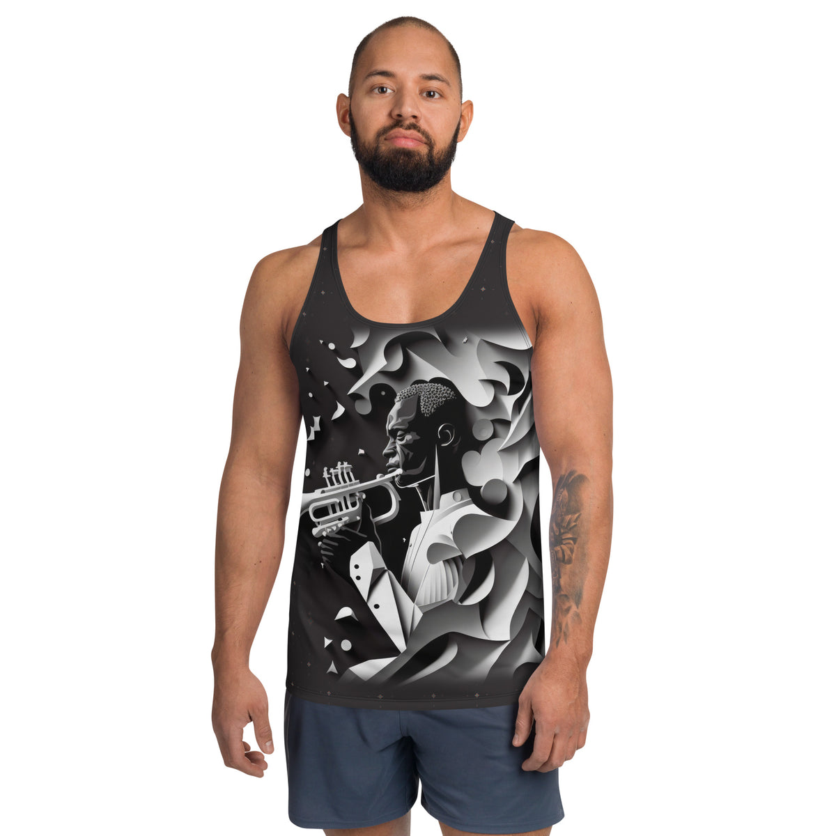 Greatest Wave Rider All-Over Print Men's Tank Top