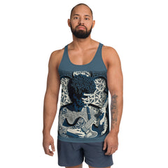 Greatest Bookworm All-Over Print Men's Tank Top