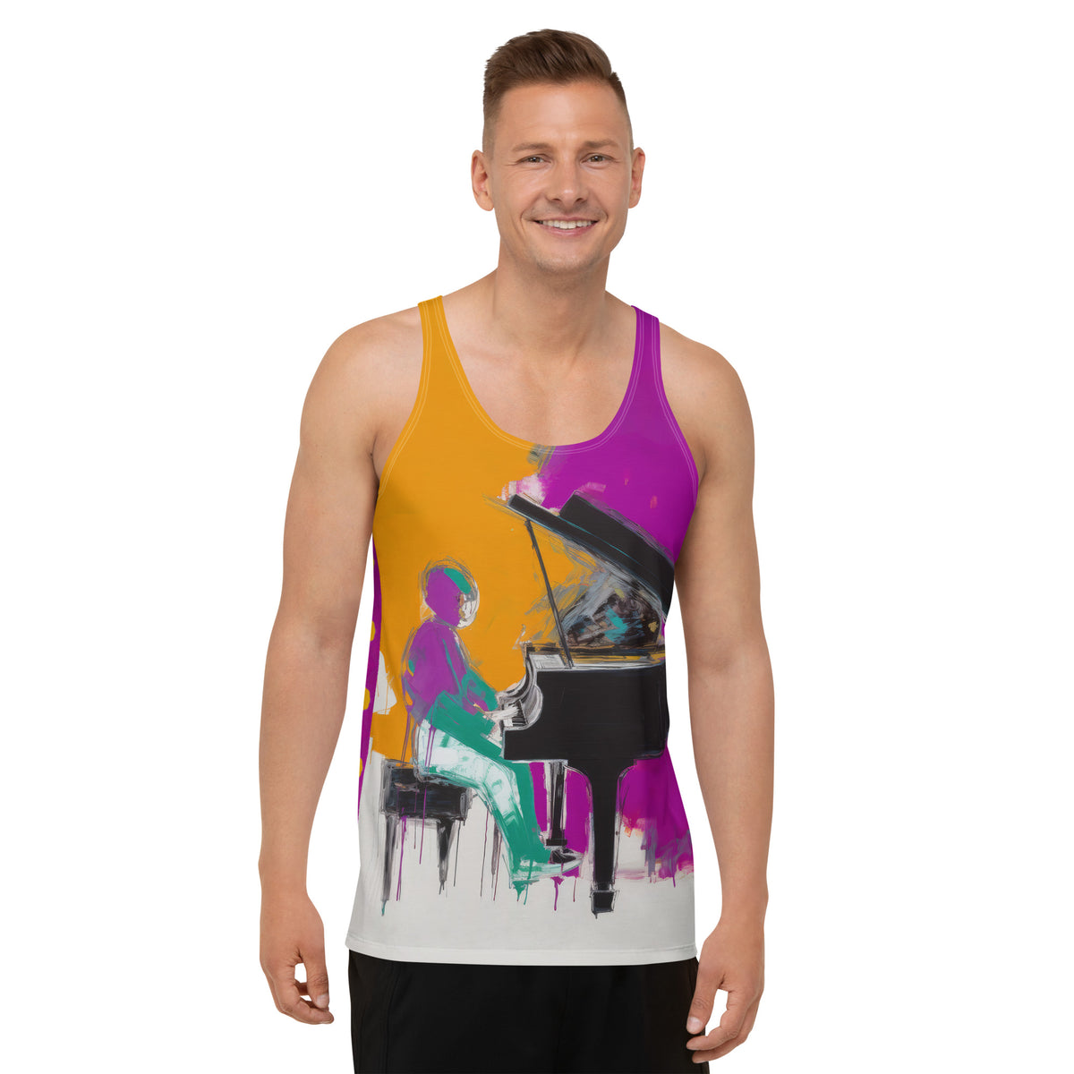 Geometric Harmony Men's Tank Top