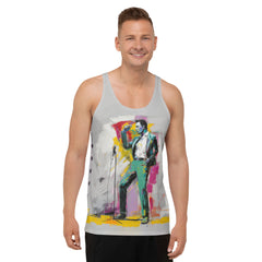 Rhythmic Patterns All-Over Print Men's Tank Top