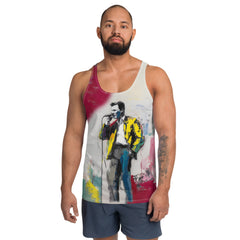 Abstract Visionary All-Over Print Men's Tank Top