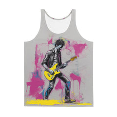 Abstract Oasis Minimalist Men's Tank Top