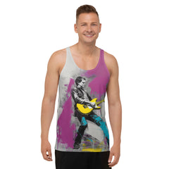 Elegance in Simplicity Abstract Men's Tank Top