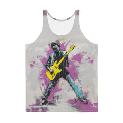 Cosmic Connection Abstract Men's Tank Top