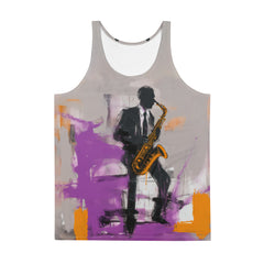 Whispering Leaves Abstract Men's Tank Top