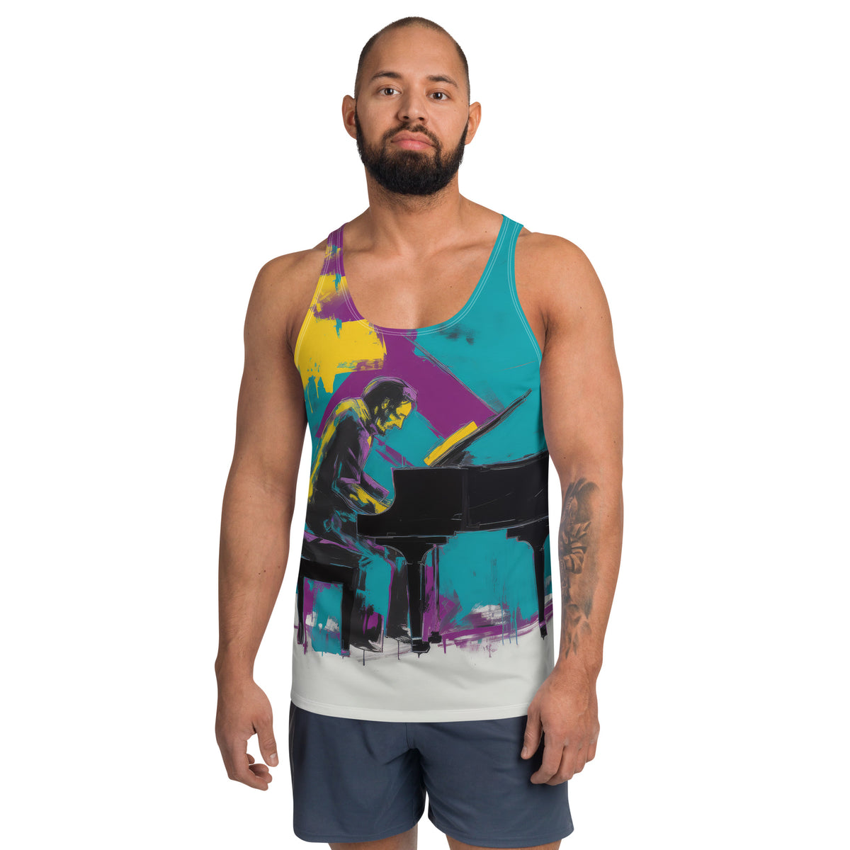 Artistry in Nature Minimalist Men's Tank Top