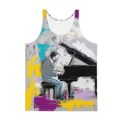 Coastal Zen Minimalist Abstract Men's Tank Top