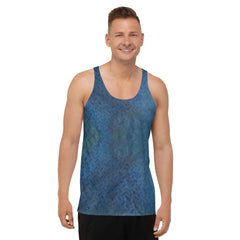 Velvet Luxe Texture Men's Tank Top