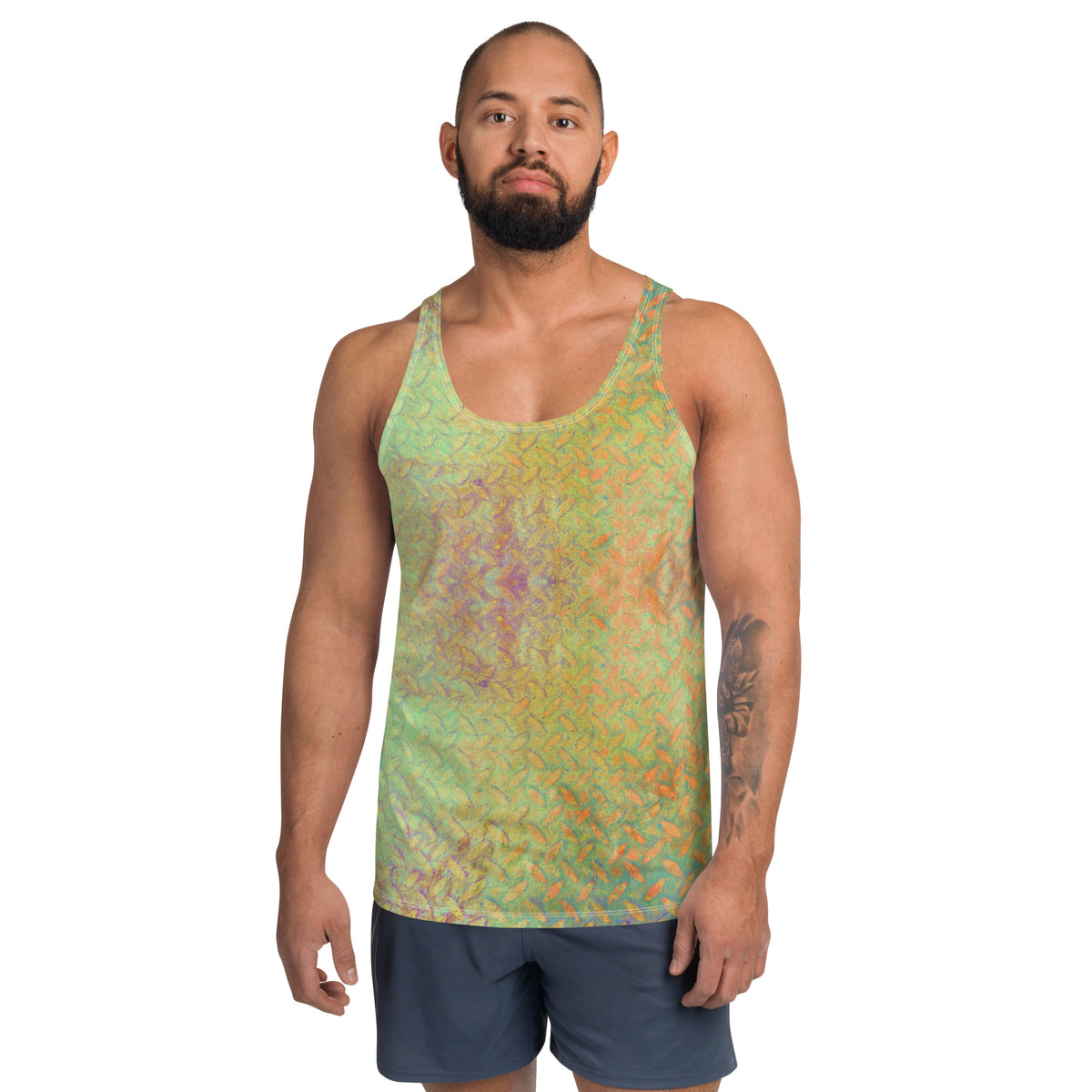 Organic Cotton Texture Men's Tank Top