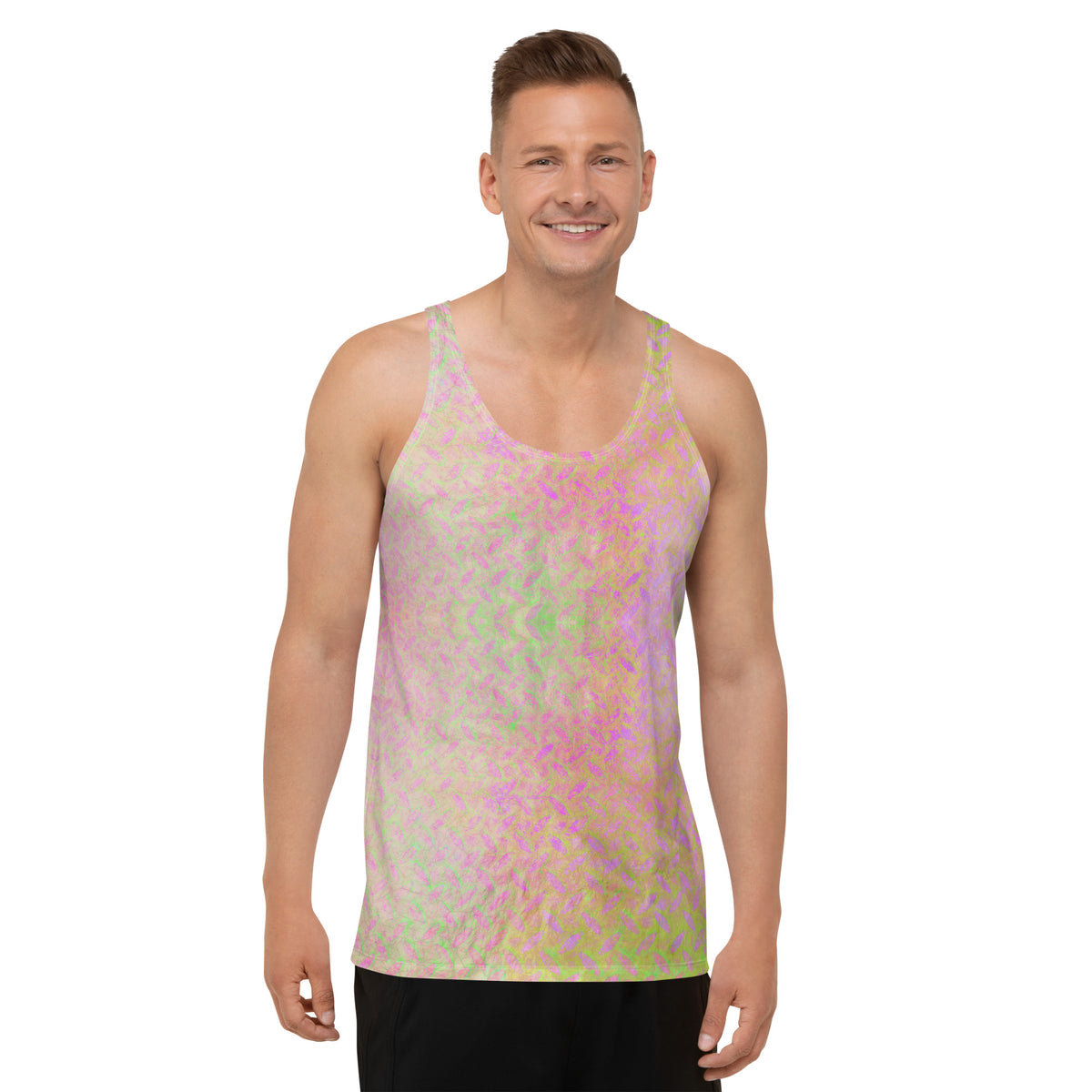 Velvet Crush Texture Men's Tank Top