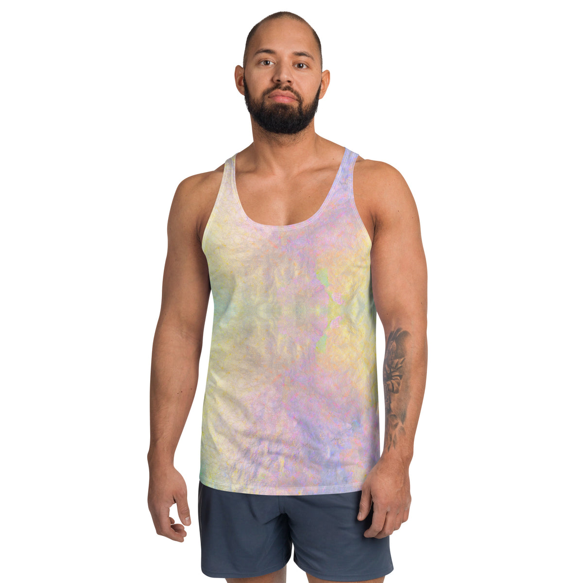 Chenille Charm Texture Men's Tank Top