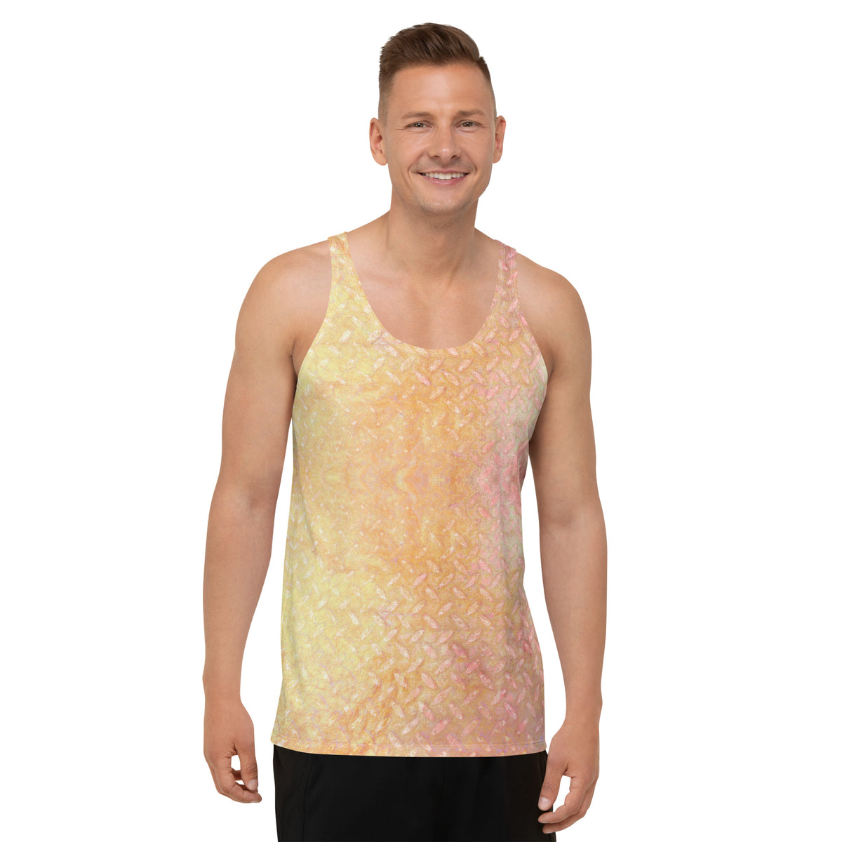 Microfiber Marvel Texture Men's Tank Top