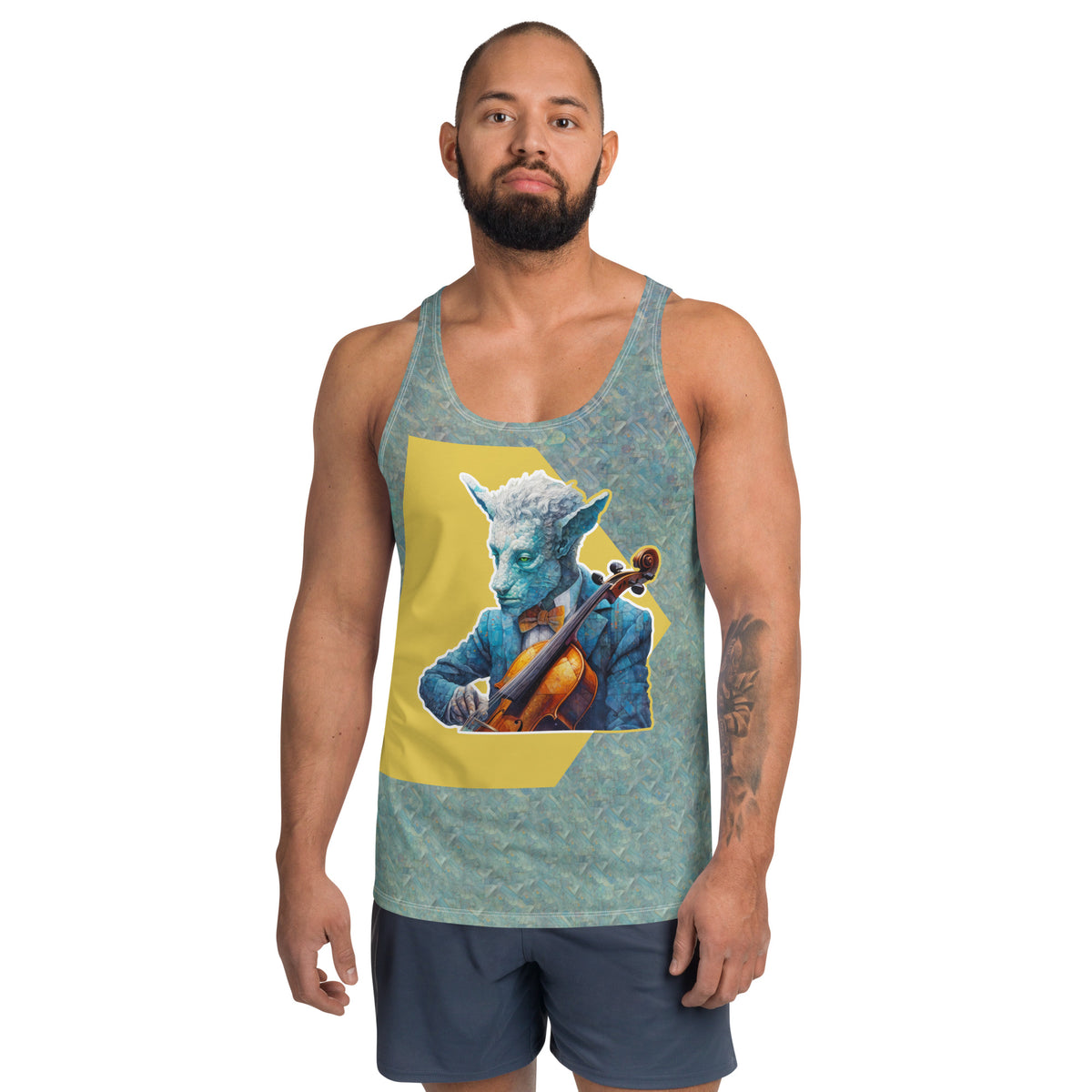 Alien Abduction All-Over Print Men's Tank Top