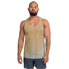 Velvet Touch Texture Men's Tank Top