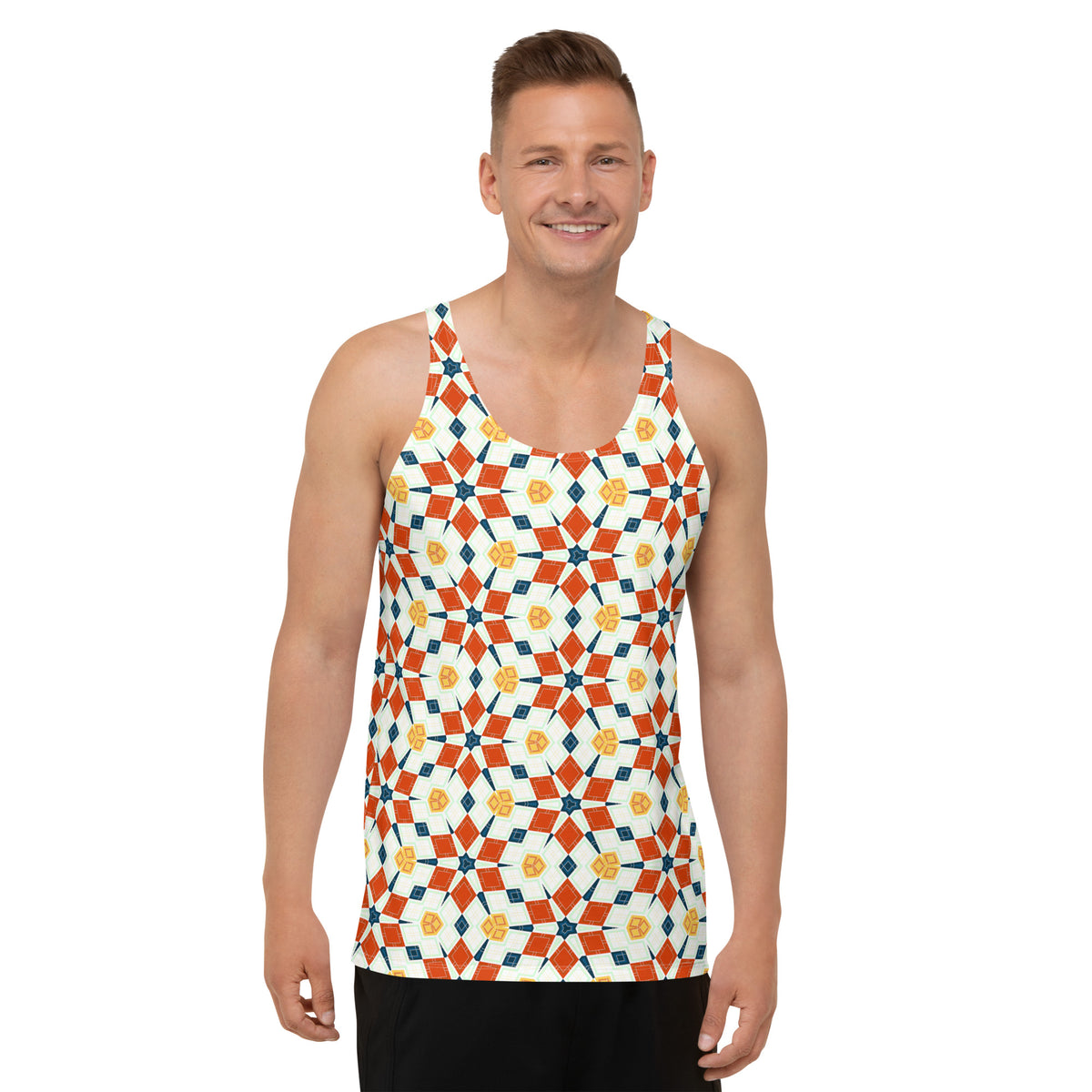 Kaleidoscope Fusion Men's Tank Top