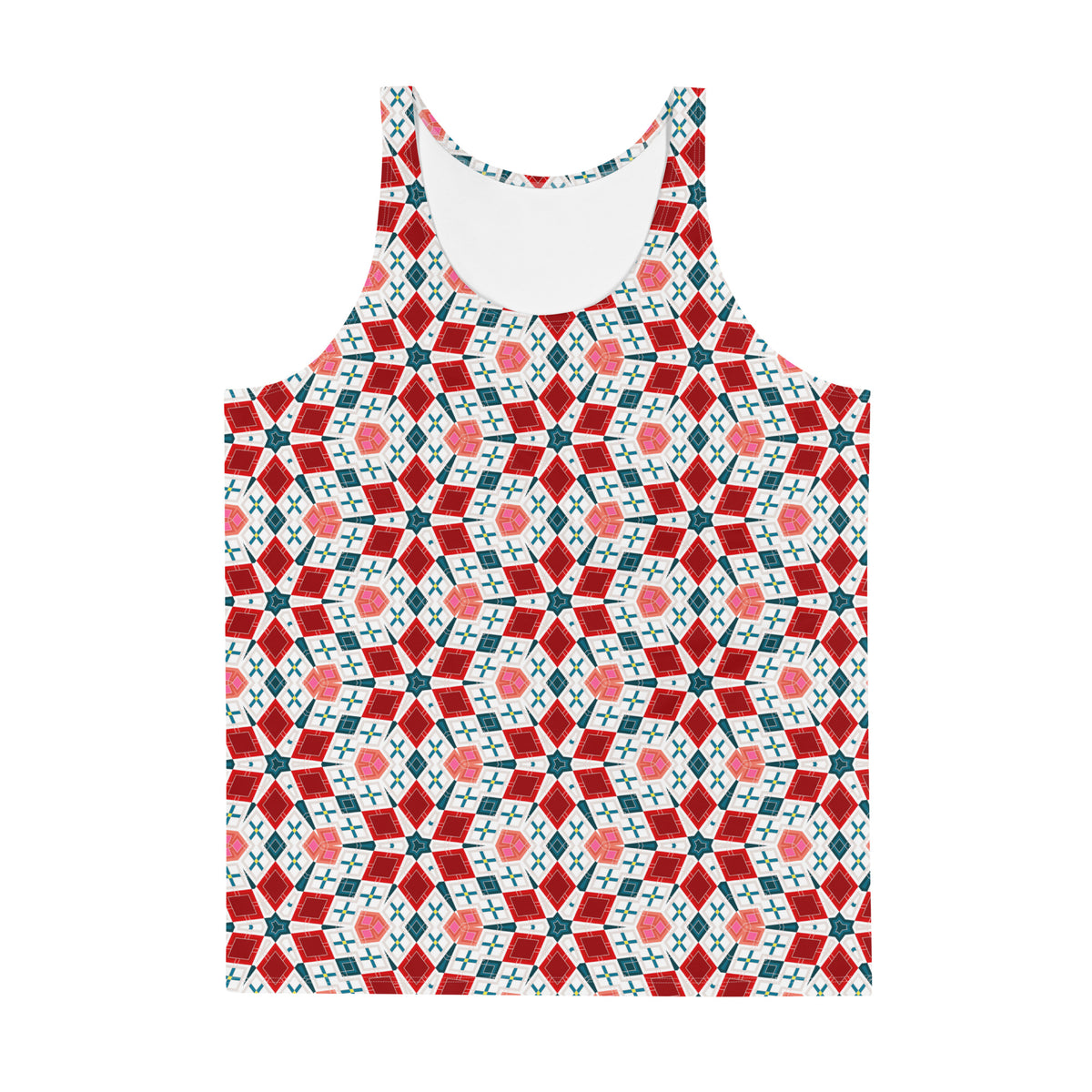 Vibrant Kaleidoscope Men's Tank Top