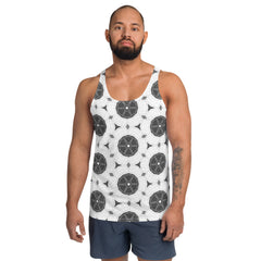 Onyx Outline Diamond Harmony Men's Tank Top