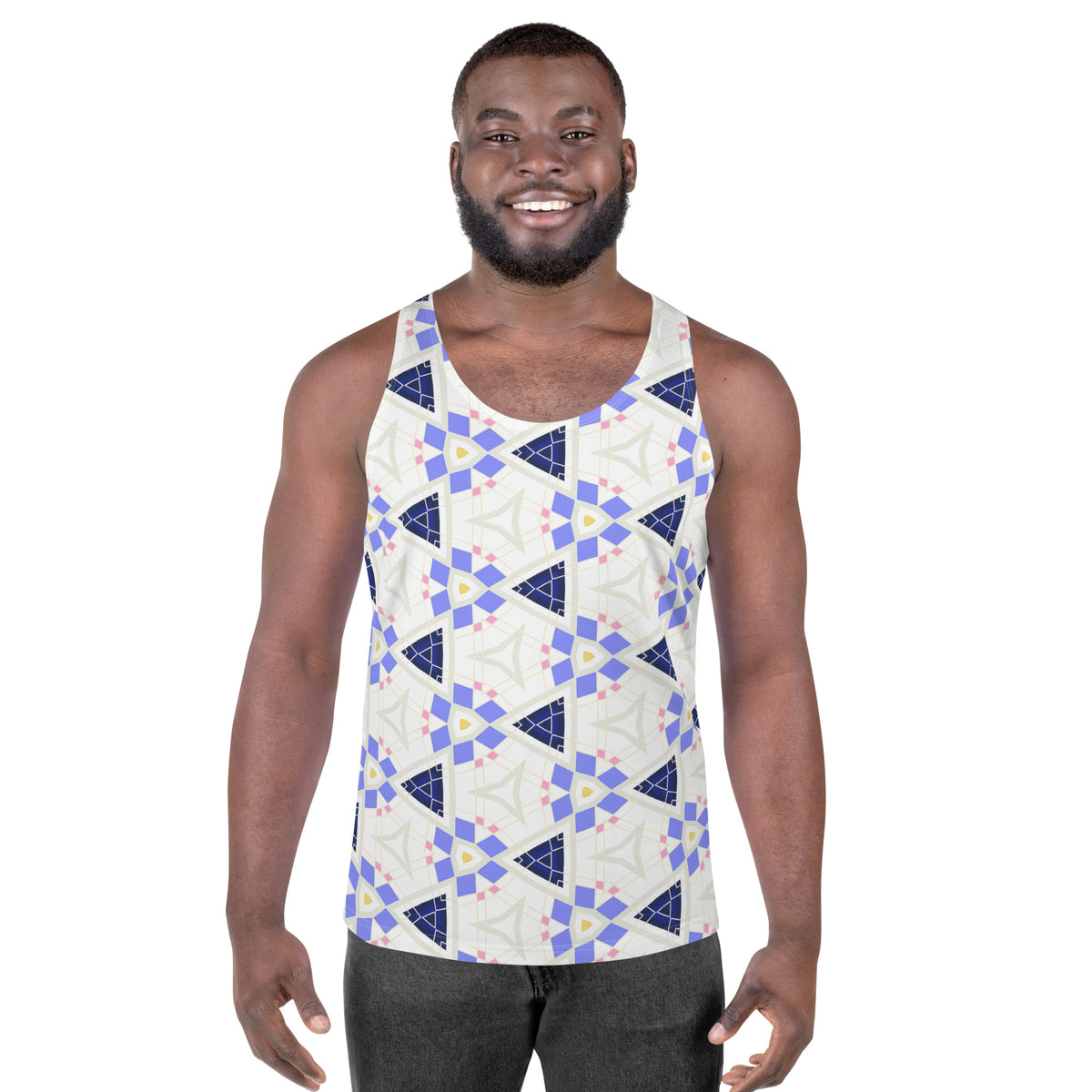 Diamond Dreamscape Men's Tank Top