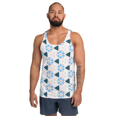 Infinite Illusion Diamond Men's Tank Top