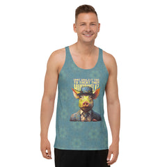 Playful Piglet Parade Men's Tank Top