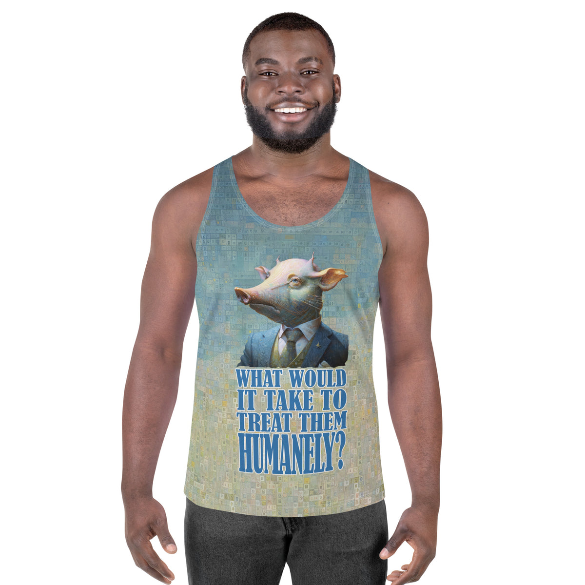 Dynamic Swine Men's Tank Top