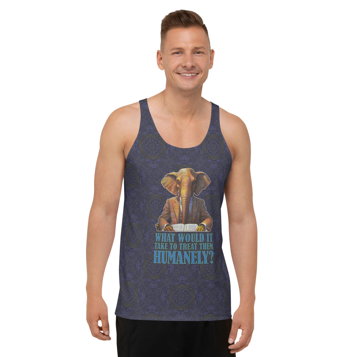 Majestic Elephant Men's Tank Top