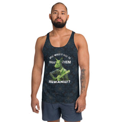 Zen Frog Yoga Master All-Over Print Men's Tank Top