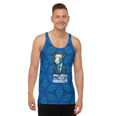 Dapper Deer Gentleman All-Over Print Men's Tank Top