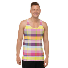Make a statement with this cosmic-themed Galactic Wave Tank Top, ideal for those who dream big and dress boldly.