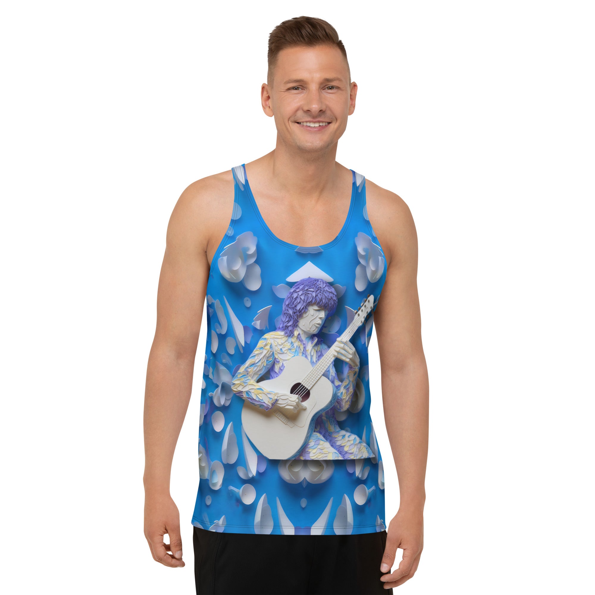 Dubstep Impact Men's Tank Top front view