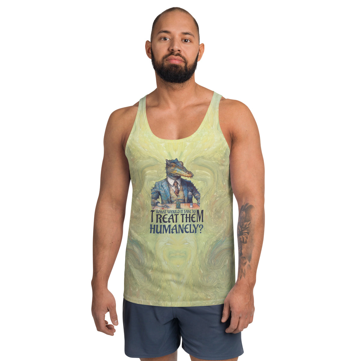 Whimsical Giraffe Men's Tank Top