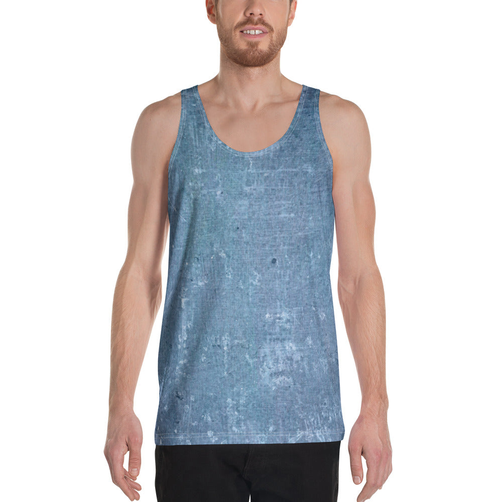 Eye-Catching Chromatic Chaos Tank for Stylish Men