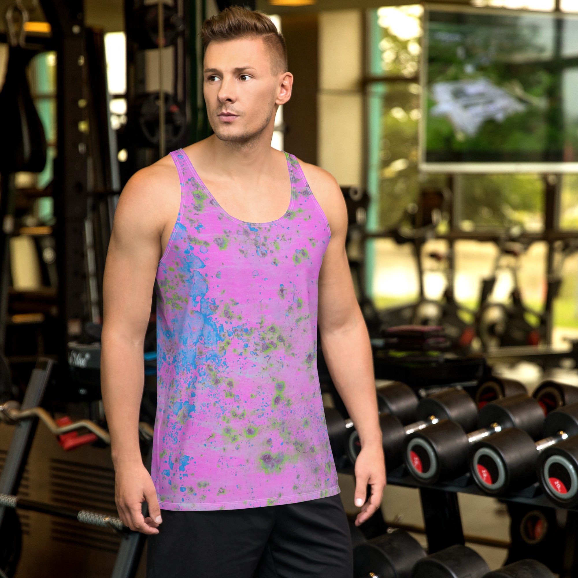 Rainbow Rhapsody Vibrant Men's Tank Top