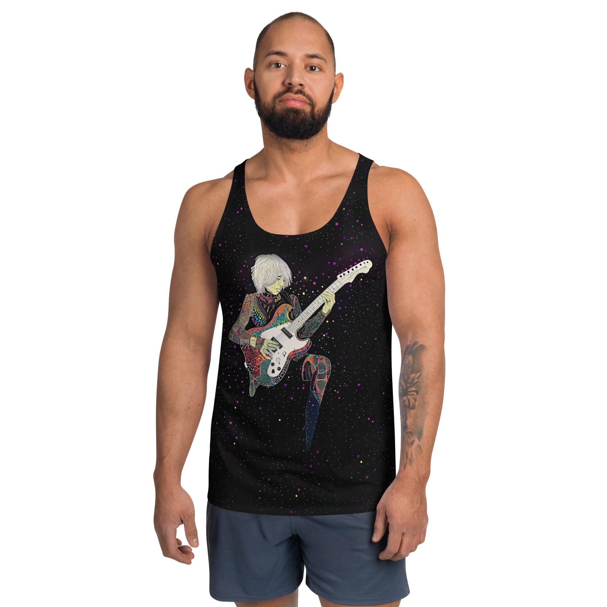 Fields of Freedom Men's Tank Top - Front View