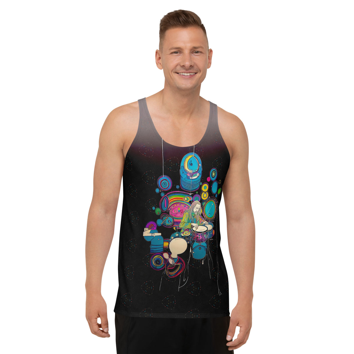 Blossom Bliss Men's Tank Top front view