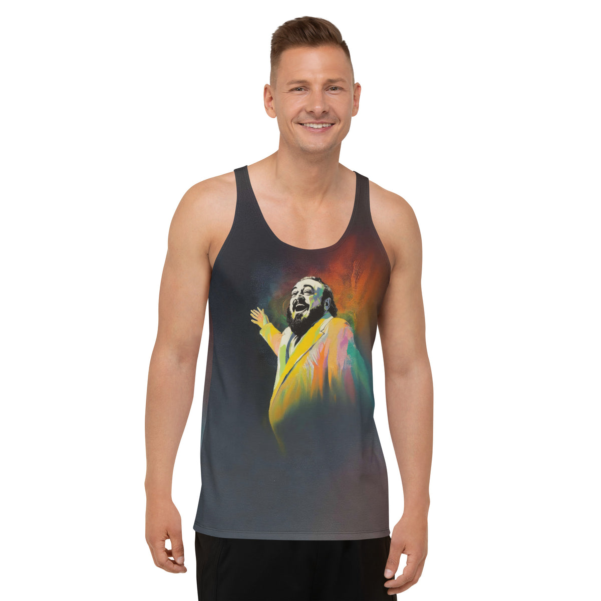 Sunshine Sonata Men's Tank Top - Front View