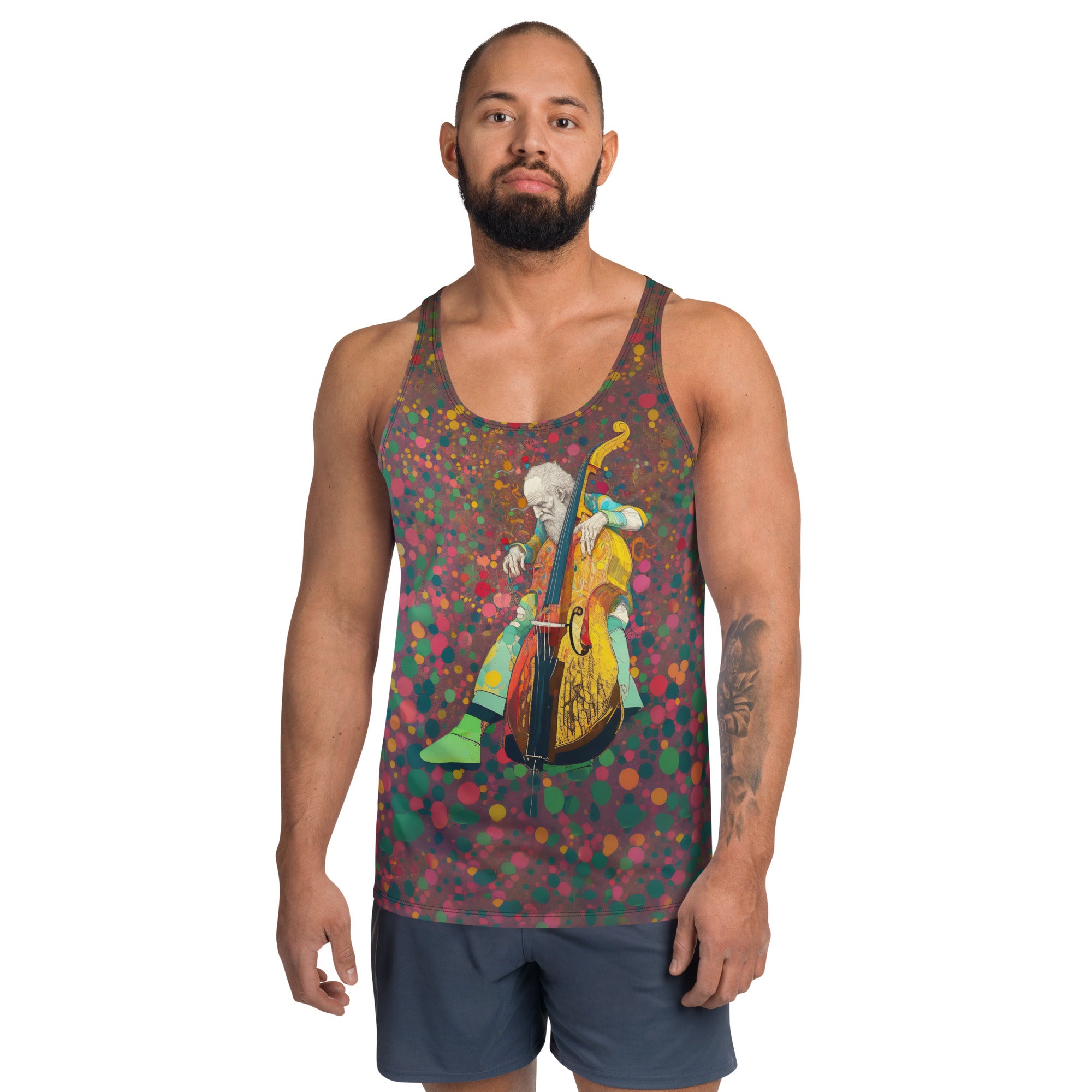 Petal Power Men's Tank Top - Front View