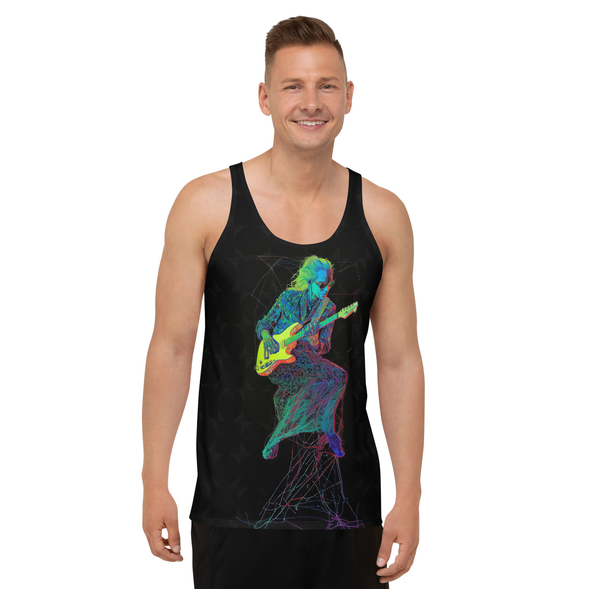 Wildflower Wonder Men's Tank Top - Front View