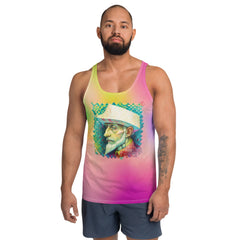 Astral Elegance Men's Tank Top front view