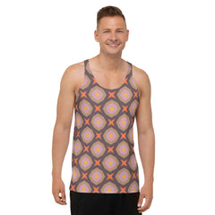 Colorful Kaleidoscope pattern on Men's Tank Top