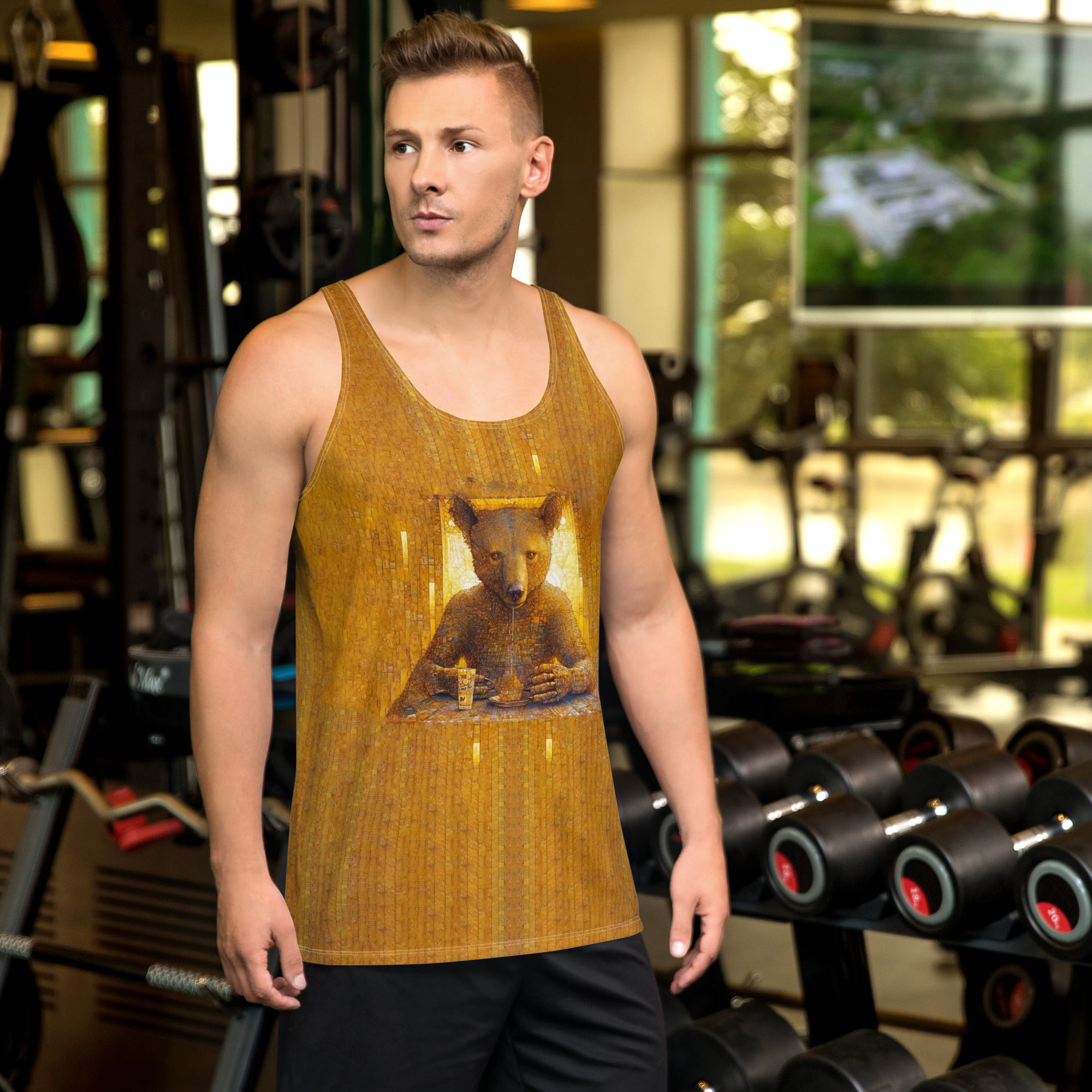 Grizzly Adventure Men's Tank Top front view