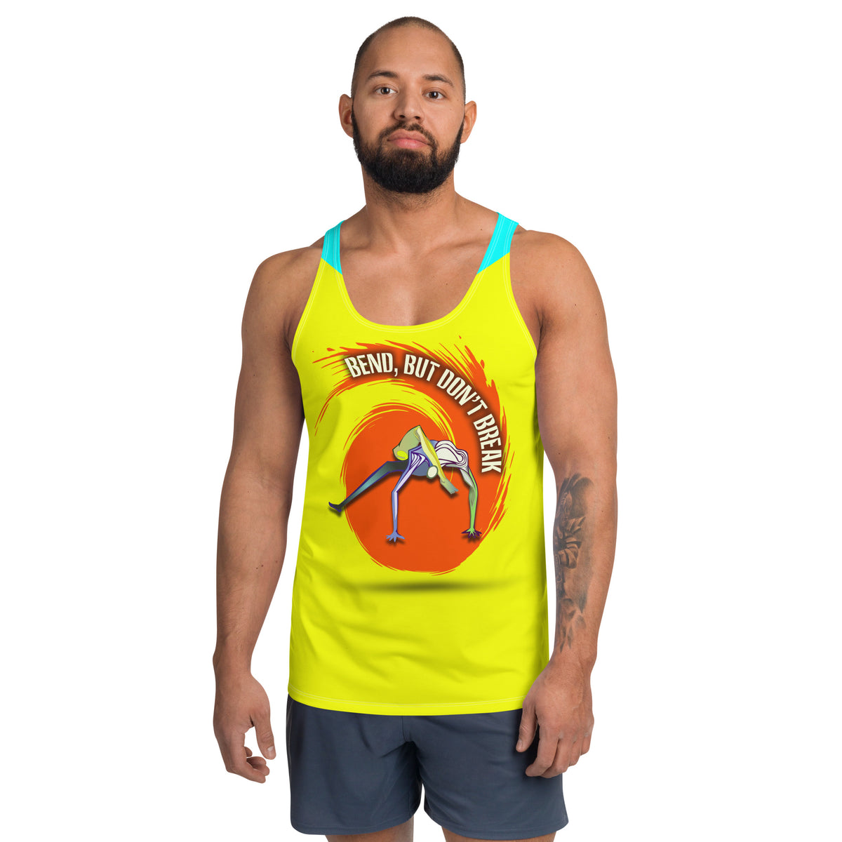 Chakra Align Men's Tank Top front view.