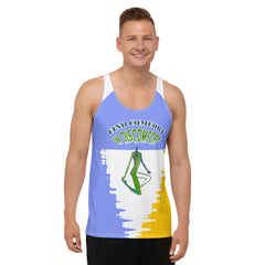 Vinyasa Stream Men's Tank Top front view.