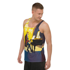 Back view of NS 835 Men's tank top.