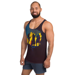 Back view of NS 847 Men's tank top.