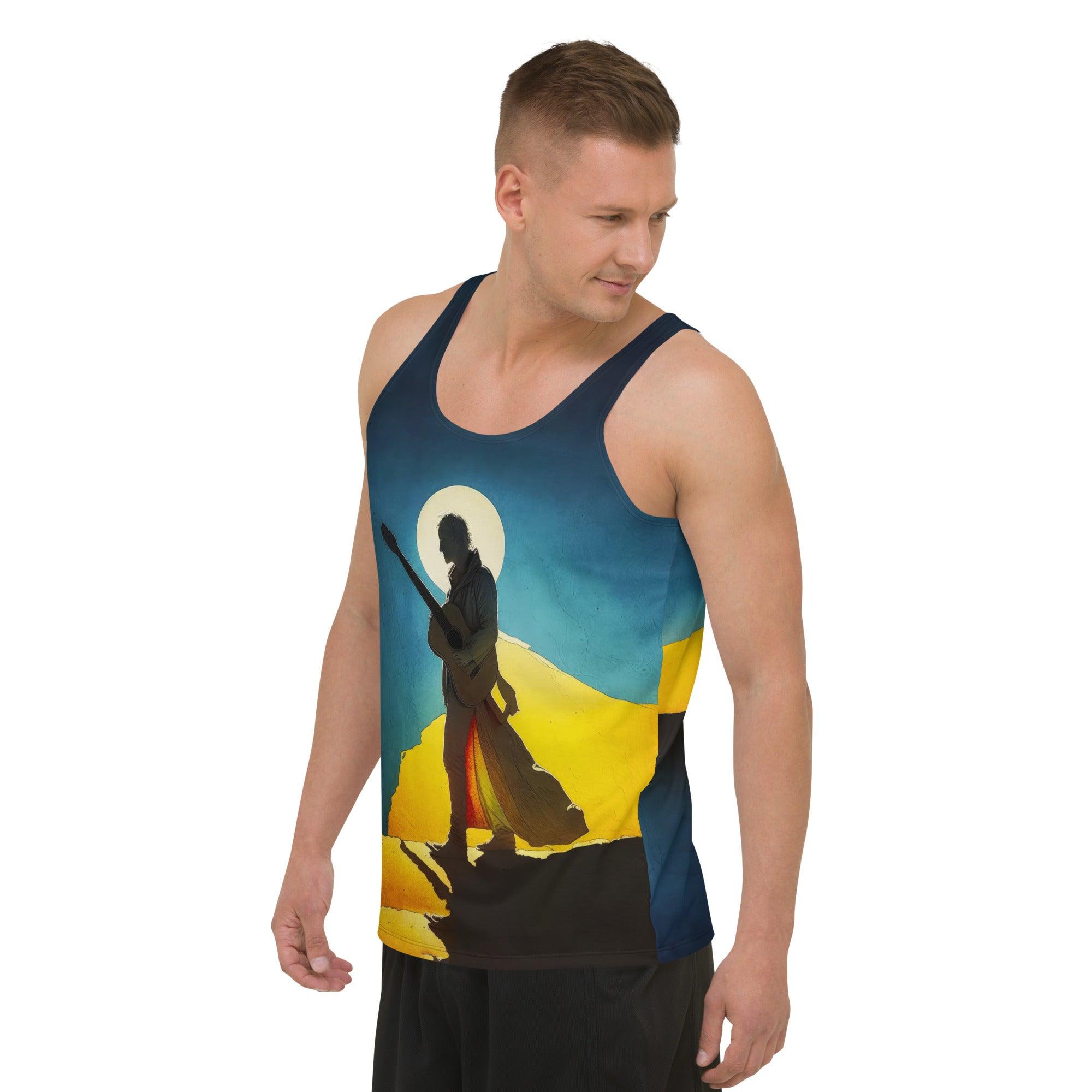 High-quality SurArt 113 Men's Tank, combining art and comfort for the ultimate summer wear.