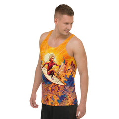 Wave Rider All-Over Print Tank Tee - Beyond T-shirts