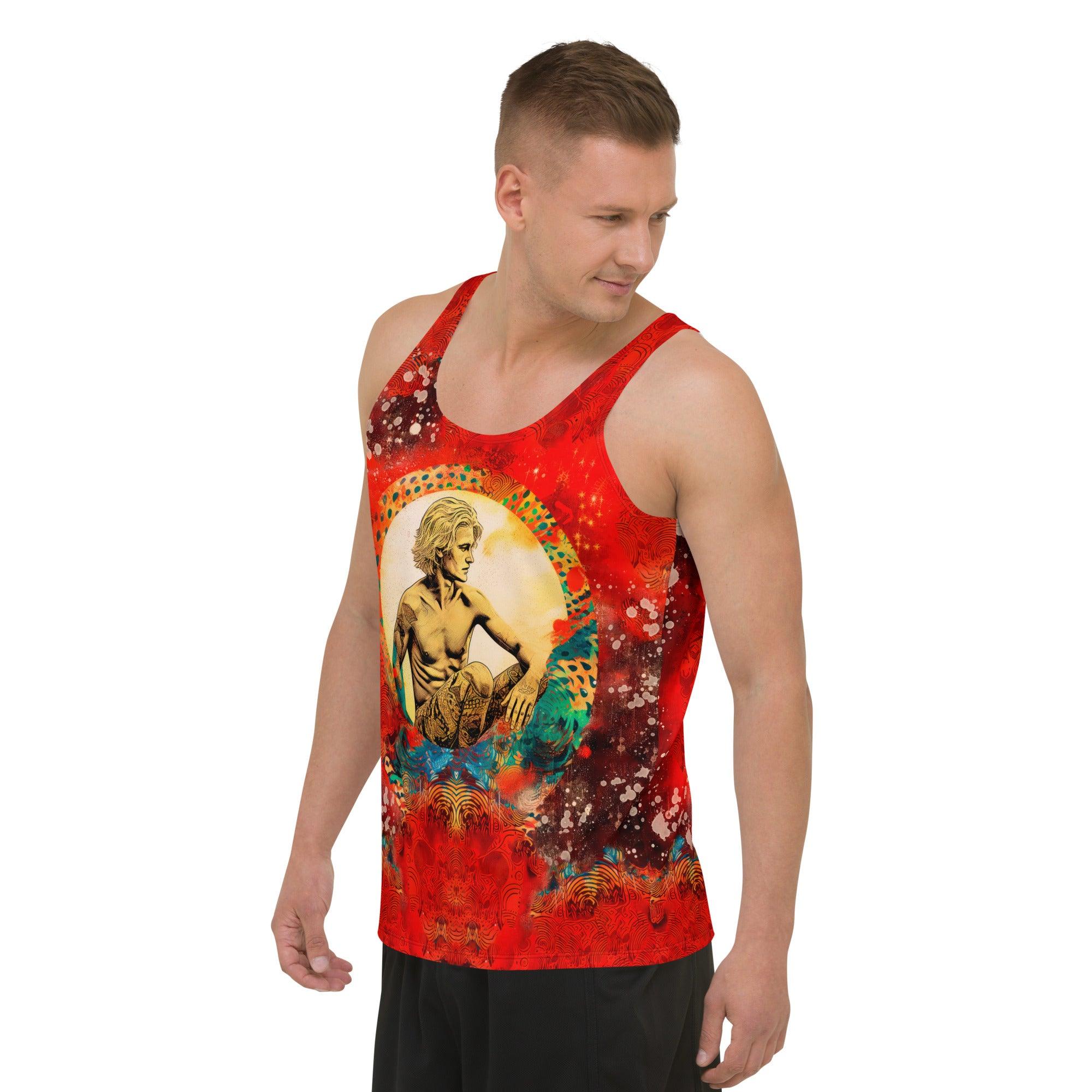 Tropical Wave Rider All-Over Print Tank Tee - Beyond T-shirts