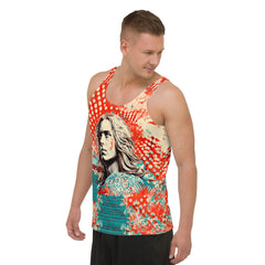 Coastal Sunset Serenity Men's All-Over Print Tank Top - Beyond T-shirts