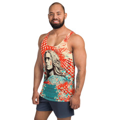 Coastal Sunset Serenity Men's All-Over Print Tank Top - Beyond T-shirts